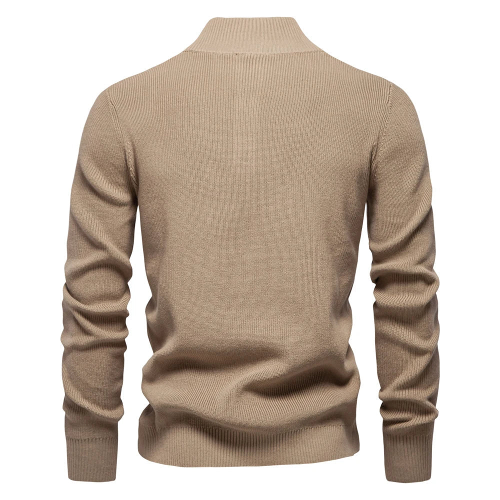 Peter – Gebreide Button-up Trui Voor Heren