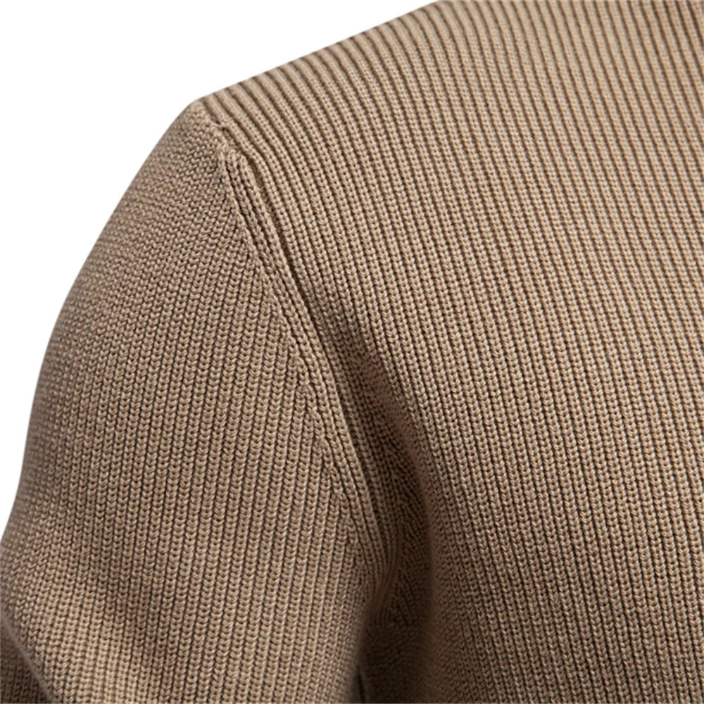 Peter – Gebreide Button-up Trui Voor Heren