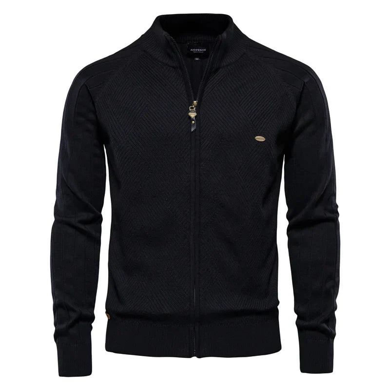 Erik – Warme Fleece Vest met Rits