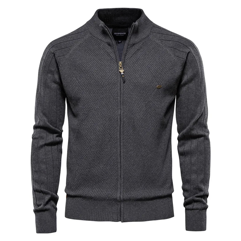 Erik – Warme Fleece Vest met Rits
