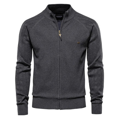 Erik – Warme Fleece Vest met Rits